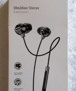 Rock Space Obsidian Stereo Earphones – Black - 2