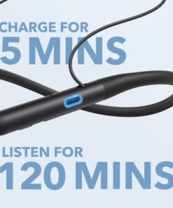 Anker Soundcore Life U2 Bluetooth Neckband Headphones – Black - 3
