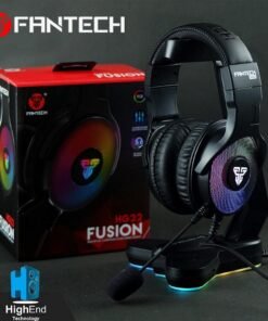Fantech HG22 Fusion 7.1 USB RGB Gaming Headphone Black - 3