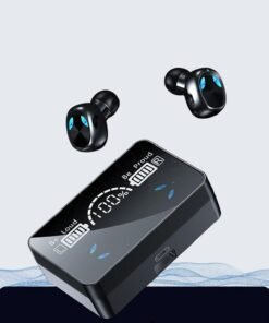 X3 Wireless Bluetooth Earbuds TWS Mirror Surface Touch Control Digital Display Headphones - 2
