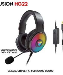 Fantech HG22 Fusion 7.1 USB RGB Gaming Headphone Black - 2