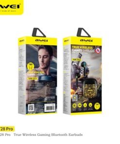 AWEI T28 Pro TWS Bass Low Latency RGB Gaming Earbuds - 3