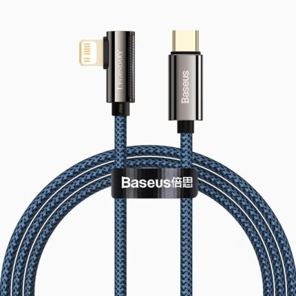 Baseus CACS000303 Legend Series Elbow Fast Charging Data Cable Type-C to iP PD 20W 2m Blue