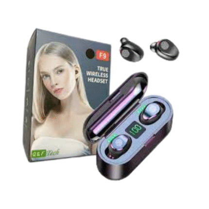 F9 TWS Touch Wireless Stereo Bluetooth5.0 Headphone