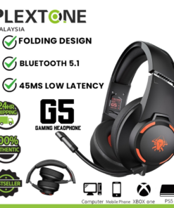 Plextone G5 Bluetooth Foldable Gaming Headset