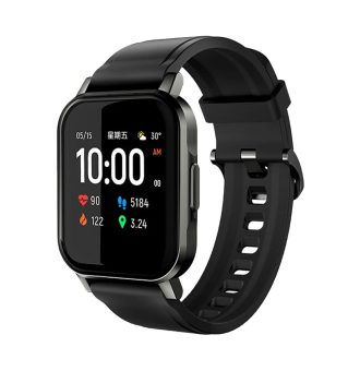Xiaomi Haylou LS02 Touch Screen Square Shape Smart Watch Black