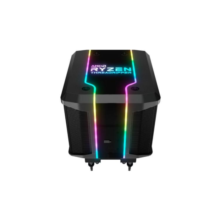 Cooler Master AMD Wraith Ripper ThreadRipper TR4 High Performance CPU Air Cooler, ARGB Threadripper logo’s display, 7 Heat Pipes, Dual Tower Heatsink, Wraith Armor Air-Guide