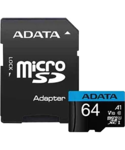Adata 64GB Micro SD Class-10 (SDXC-UHX-I) Memory Card With Adapter - 3