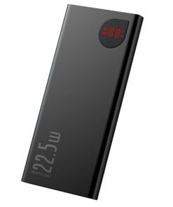 Baseus Adaman Metal Digital Display Quick Charge Power Bank 10000mAh 22.5W Black - 2