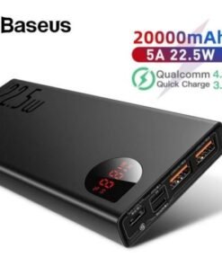 Baseus Adaman Metal Digital Display Quick Charge Power Bank 22.5W 20000mAh PPAD000101 - 2