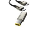Baseus 100W Flash Series Cable with Square Head Type-C to C+DC for Laptop and Phones