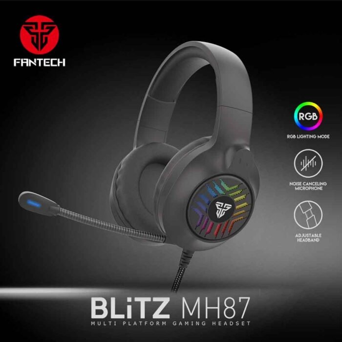 Fantech MH87 Blitz RGB Multi-Platform Gaming Headset - Image 2