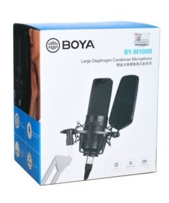 BOYA BY-M1000 Professional Large Diaphragm XLR Condenser Microphone (3 Polar Patterns) - 3