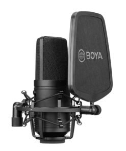 BOYA BY-M1000 Professional Large Diaphragm XLR Condenser Microphone (3 Polar Patterns) - 5