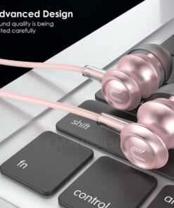 UiiSii US60 Bamboo Earphones In-ear Earbuds Headphones with Microphone Corded Headset