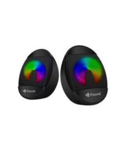 kisonli L-7070 2.0 speaker Mini Gaming Speakers USB Wired computer LED changing light speaker