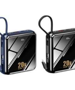 REMAX RPP-51 Sucha Series QC 22.5W + PD 18W Full-Compatibility Cabled 20000mAh Power Bank