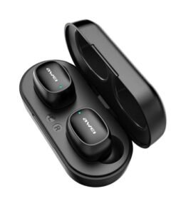 Awei T13 Touch TWS Dual Ear Bluetooth Earbuds With Charging Doc