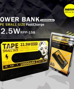 REMAX Tape QC 22.5W + PD 18W Fast Charging Power Bank 10000 mAh (RPP-158) - 2