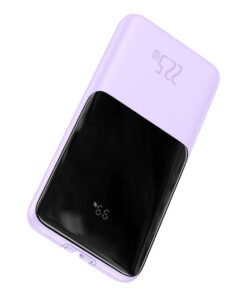 Baseus Elf Digital Display Power Bank Fast Charging 10000mAh 22.5W Violet (PPJL010005) - 5