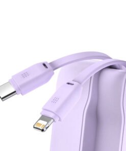 Baseus Elf Digital Display Power Bank Fast Charging 10000mAh 22.5W Violet (PPJL010005) - 3
