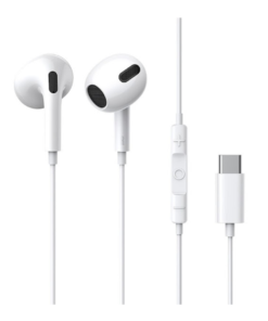 BASEUS C17 TYPE - C HEADPHONE WHITE