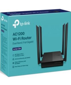 TP-LINK ARCHER C64 AC1200 1200MBPS DUAL-BAND WIRELESS MU-MIMO GIGABIT WIFI ROUTER
