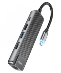 Hoco HB23 Easy view 5-in-1 Multimedia USB Type-C Hub