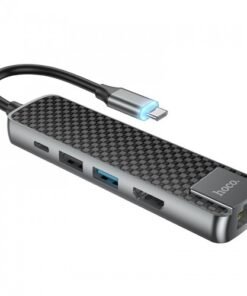 Hoco HB23 Easy view 5-in-1 Multimedia USB Type-C Hub - 3