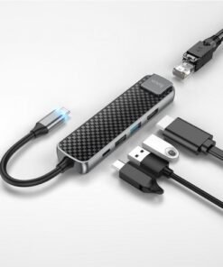 Hoco HB23 Easy view 5-in-1 Multimedia USB Type-C Hub - 2