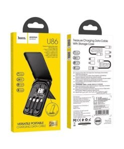 HOCO U86 Treasure Charging Data Cable Versatile Portable Mobile Phone Cables With Storage Case - 3