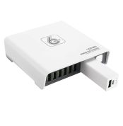 LDNIO A6802 6 USB Desktop Charger with Power Bank