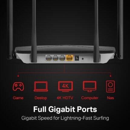 Mercusys AC12G| AC1300 Wireless Dual Band Gigabit Router