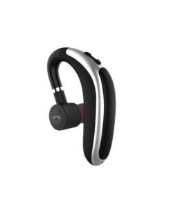 RRECCI REP-W12 Wireless 1 Ear Earphone – Black and Silver
