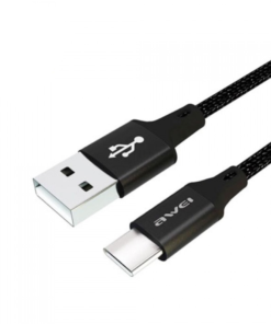 Awei CL-50T 3A Type C USB Fast Charging Durable 0.6m Cable