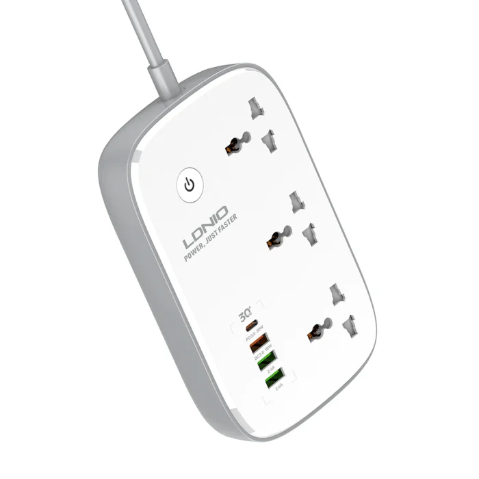 LDNIO WIFI SMART POWER-STRIP 3-SOCKET 3 USB