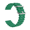 Silicone Ocean Band/Strap 20mm Green