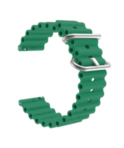 Silicone Ocean Band/Strap 20mm Green