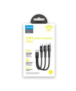 JOYROOM S-01530G9 3 IN 1 SHORT CHARGING CABLE 15CM - 2