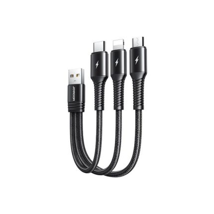 JOYROOM S-01530G9 3 IN 1 SHORT CHARGING CABLE 15CM