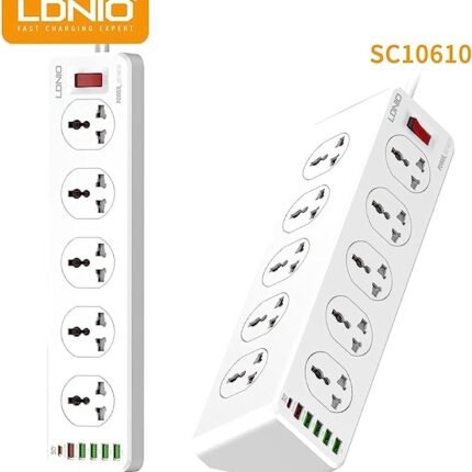 DNIO 10 OUTLETS PD & Q.C 3.0 SC10610 MULTI PLUG