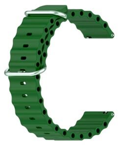 Silicone Ocean Band/Strap 20mm Green - 2