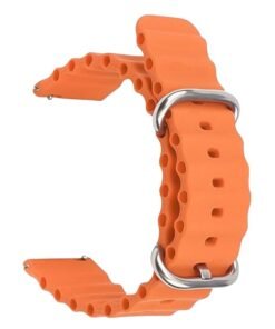 Silicone Ocean Band/Strap 20mm Orange