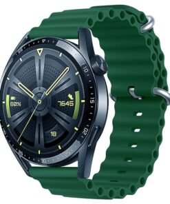 Silicone Ocean Band/Strap 20mm Green - 3