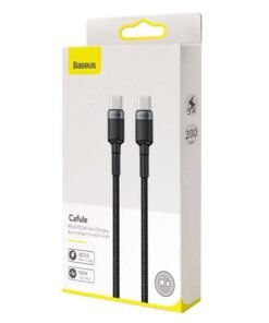 BASEUS CAFULE PD 2.0 100W FLASH CHARGING TYPE C TO TYPE C 2M CABLE - 2