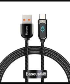 BASEUS DISPLAY FAST CHARGING DATA CABLE USB TO TYPE C 1M 5A