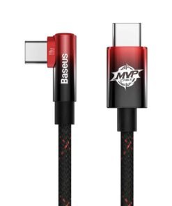BASEUS MVP 2 ELBOW TYPE C TO TYPE C 100W CHARGING DATA CABLE - 2