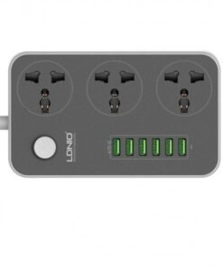 LDNIO 6 USB 3 POWER SOCKET PORT MULTI PLUG