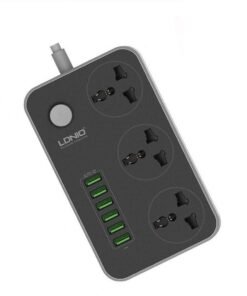 LDNIO 6 USB 3 POWER SOCKET PORT MULTI PLUG - 2