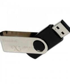 Twinmos X3 64GB USB 3.1 Gen 1 Black-Silver Pen Drive - 3